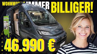 46.990 € fabrikneue ungerkaufte WOHNMOBILE IMMER BILLIGER 2026 Kastenwagen Forster LivinUP FV 599 CB