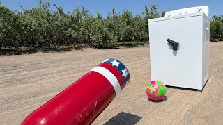 Bowling ball Cannon vs Glock