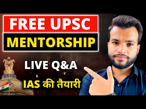 UPSC LIVE Mentorship by Bijendra Singh KGM