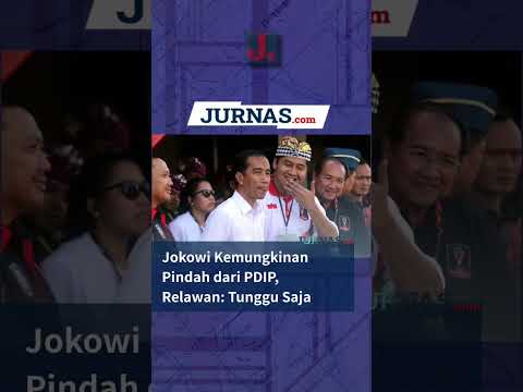 Jokowi Kemungkinan Pindah dari PDIP, Relawan: Tunggu Saja