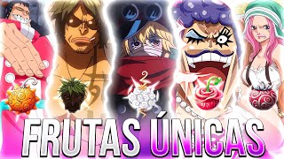 ¡Estas SON las FRUTAS del DIABLO más ORIGINALES y ÚNICAS de TODO ONE PIECE!
