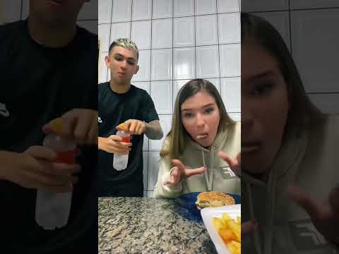 DESAFIO DA GARRAFA😂 #casal