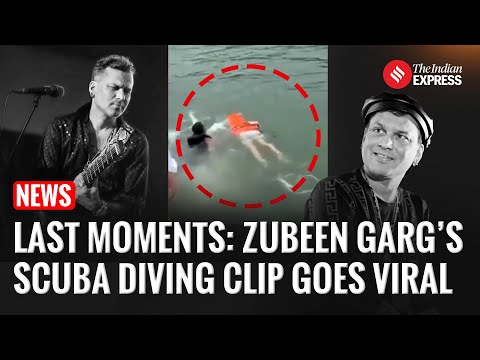 Viral Video Shows Zubeen Garg Scuba Diving In Singapore, Before Tragedy | Zubeen Garg Death