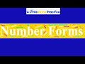 Understanding Number Forms and Values