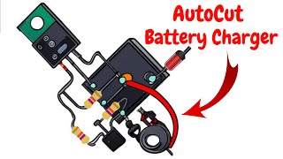 Auto Cut Off Battery Charger..Automatic Battery Charger