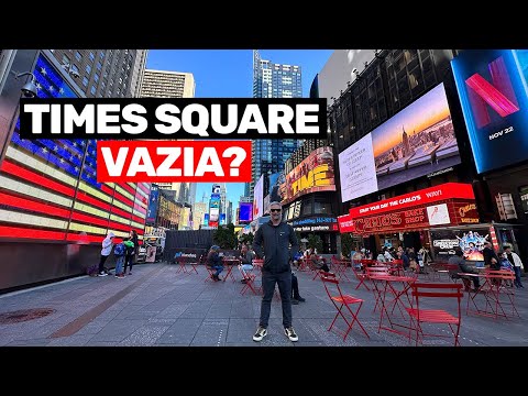 Melhor horário para CONHECER a TIMES SQUARE em Nova York