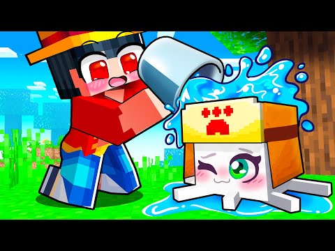 Me convertí en un HAPPY GHAST en Minecraft! 💨👶