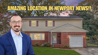 Home for Sale in Newport News, VA - convenient to Ft. Eustis and Shipyard!