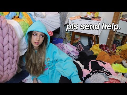deep cleaning my room at 3AM... *send help*