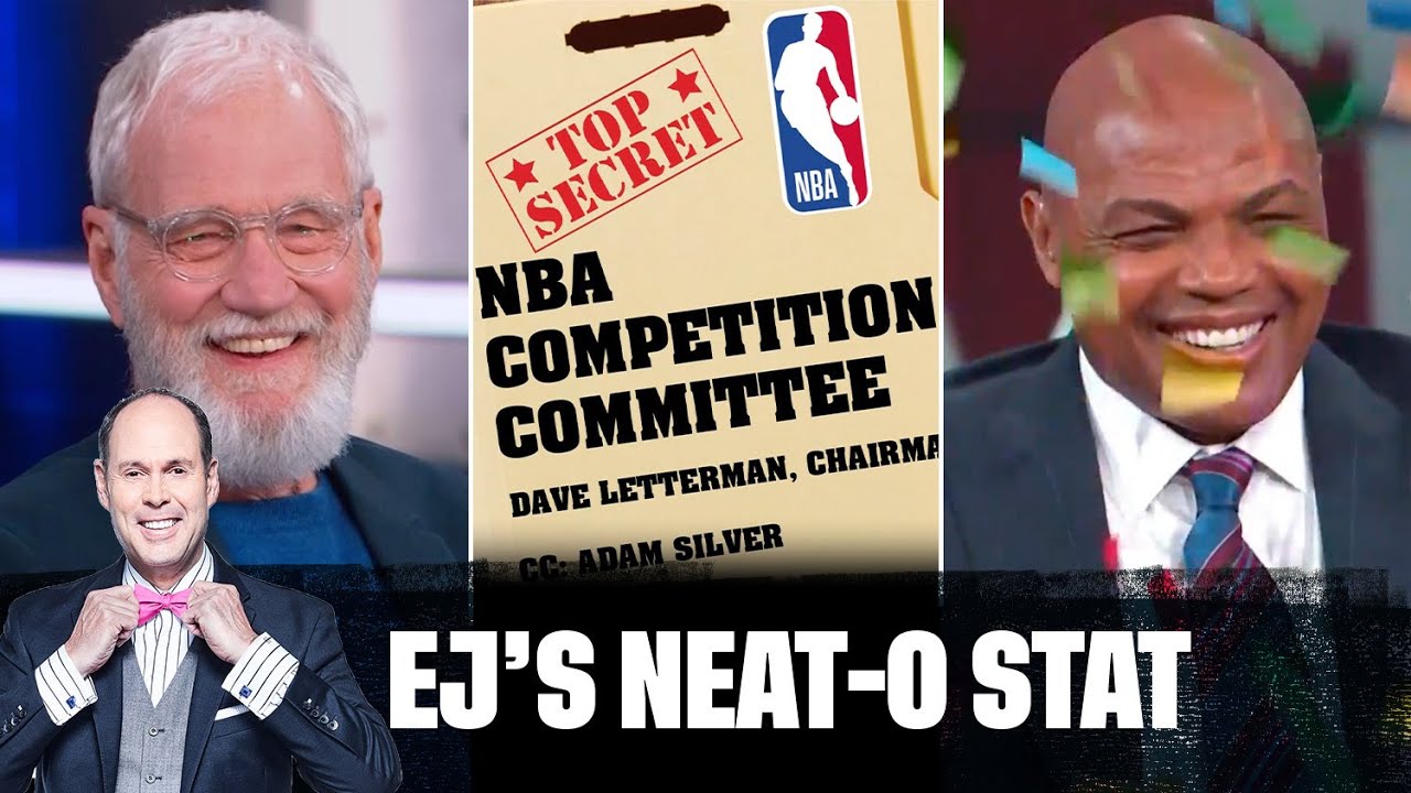 David Letterman’s list of ideas to improve the NBA 🍿 | EJ’s Neat-O Stat
