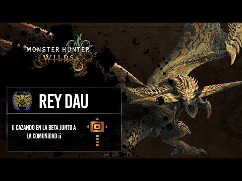 Cacería del Rey Dau con Martillo | Monster Hunter Wilds BETA