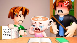 ROBLOX Brookhaven 🏡RP - FUNNY MOMENTS: Peter and Cappuccina – Homework Time Gone Wrong!?