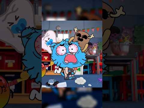 GUMBALL VOLTA PRO JARDIM DE INFÂNCIA!? - P1 #gumball #shorts
