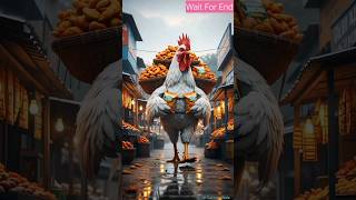 The hungry girl enjoying hot pakoras 😱 #ai #shorts #youtubeshorts #girl #murga