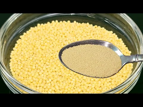 Mischen Sie Hefe mit Hirse, Sie werden begeistert sein!❗ Ein längst vergessenes REZEPT!