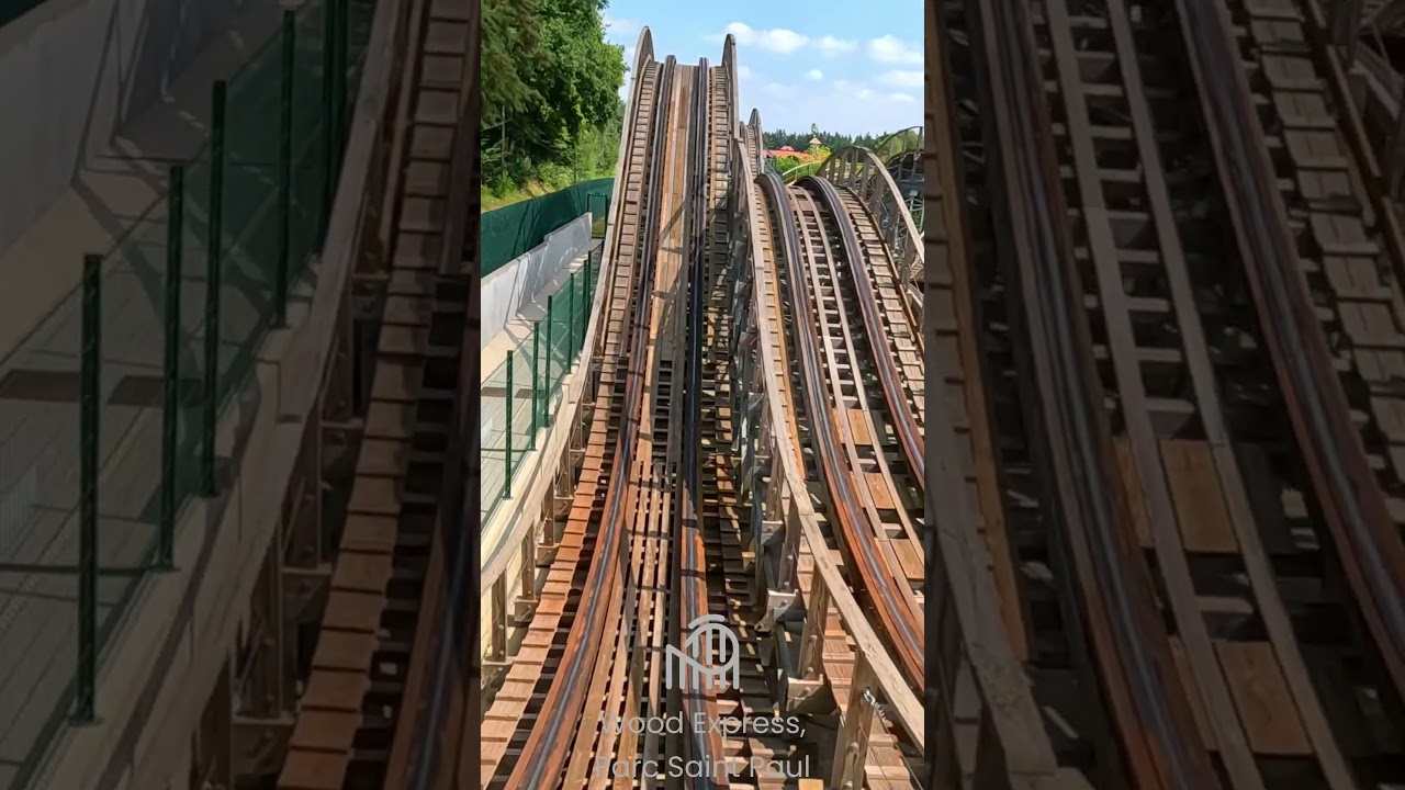 Wood Express, Parc Saint Paul  #rollercoaster #themepark