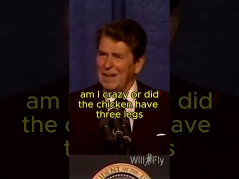 Funny Jokes ? Ronald Reagan ? 3 Legged Chicken