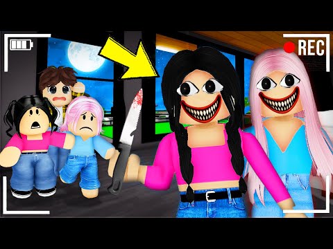THEY CAN'T STOP SMILING IN BROOKHAVEN! *SCARY* 💀😰 (Brookhaven Movie Roleplay)