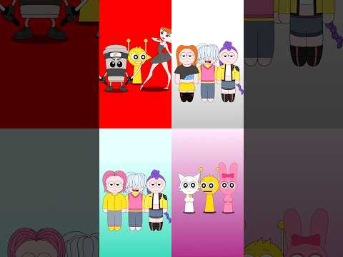 KPop demon hunters / Incredibox Sprunki / Italian brainrot fan animation