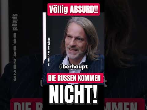 💥PRECHT ZERLEGT DIE KRIEGSLOGIK💥 DEUTSCHLAND WILL GAR NICHT KÄMPFEN #shorts