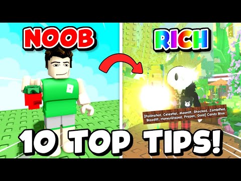 TOP 10 TIPS to become a TRILLIONAIRE in Roblox Grow a Garden!! [Part 2]