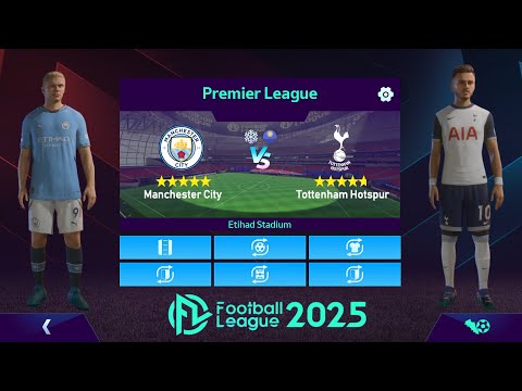 🤩 FOOTBALL LEAGUE 2025 ANDROID NARRADORES MEJORADOS, COMPETICIONES, MODO MANAGER Y GRAFICOS HD