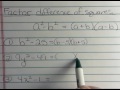 Factoring and Square Roots