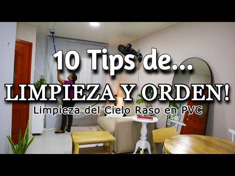 🟣 11 TIPS de Orden y Limpieza para tu CASA!  | Llegaron las Sillas!!! | Cielo Raso de PVC | Vlogs