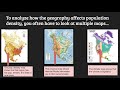 Population Density and Geography Concepts