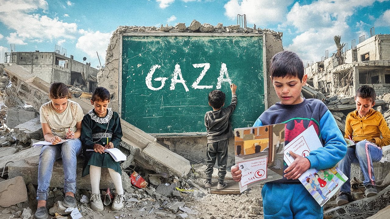 La scuola sotto le bombe: com’è crescere nella Striscia di Gaza