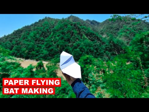 Paper Bird Plane | Best origami paper Bird Plane | How to make paper airplane model