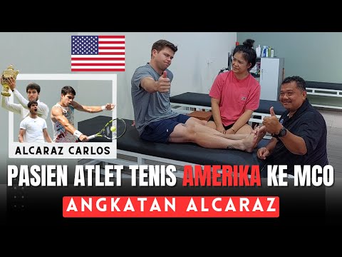 PASIEN ATLET TENIS AMERIKA KE MCO
