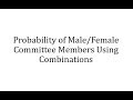 Board Member Selection and Probability
