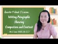 Comparison and Contrast Writing Skills