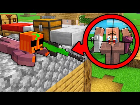 Me Convertí en FRANCOTIRADOR SECRETO en Minecraft!