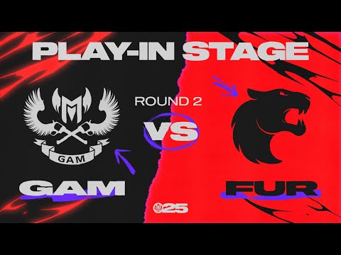 GAM vs FUR 매치 하이라이트 | 플레이-인 2라운드 패자전 | 06.29 | MSI 2025
