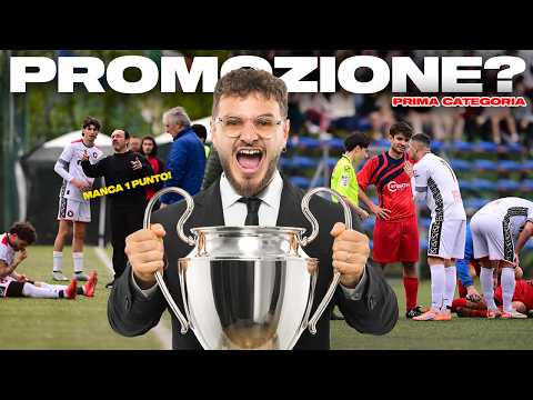 โฝ๏ธ๐ AD 1 PUNTO dalla PROMOZIONE in PRIMA CATEGORIA! PARTITA SCUDETTO?