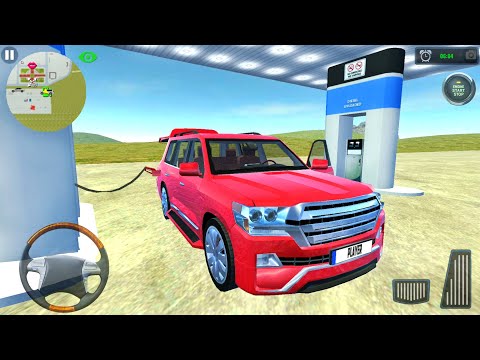 Japan Cars Drive Simulator #4 - Land Cruiser 4x4 on Gas Station - Android Gameplay