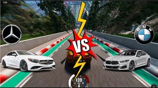 تحدي الوصول لأبعد مسافة ممكنة من هي أفضل سيارة ؟ 👌 BMW VS MERCEDES