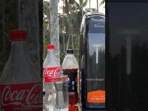Filling Gas On Cola | Cola Carbonating | #shorts #youtubeshorts