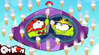 Funny Cartoons |🍧Om Nom Ice Cream Rain | 🌧️ HooplaKidz Toons