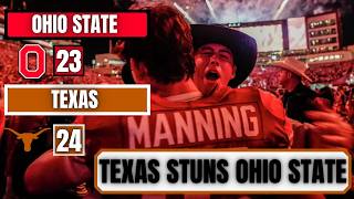REACTION: Texas DEFEATS Ohio State | SHOCKING 4th Quarter