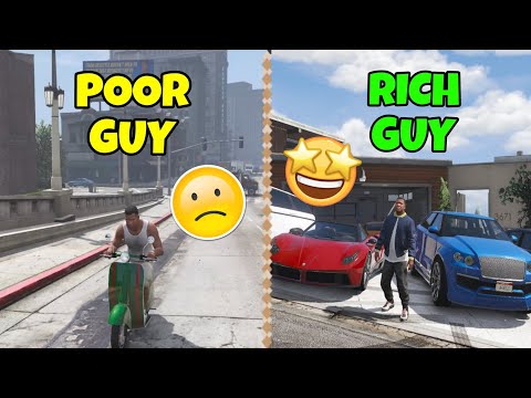 POOR GUY🙁 Vs RICH GUY💸 GTA 5 STORIES