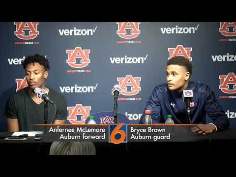 AU vs. Miss St. McLemore and Brown press conference