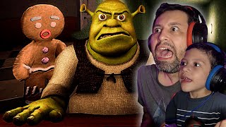 NUNCA durma NO HOTEL DO SHREK! 5 Nights At Shrek's Hotel 2