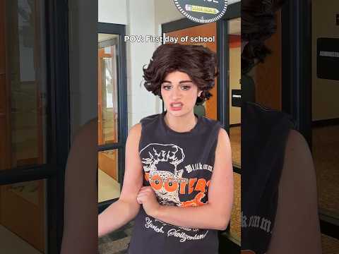 POV: First day of school. Part 14. #skit #comedy #funny #acting #school