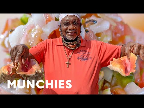 YouTube video thumbnail: Street Food Icons: The Conch King of the Bahamas