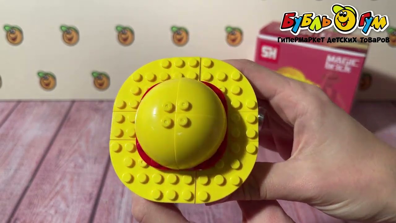 Конструктор One piece Манки Д. Луффи 129дет  - видео Конструктор One piece Манки Д. Луффи 129дет  - видео