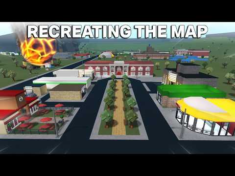 I RECREATED THE BLOXBURG MAP BEFORE IT GETS DELETED
