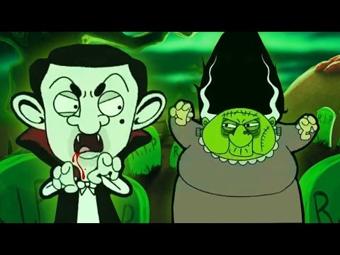 ᴴᴰ Mr Bean Halloween Specials! ☺ Best New Spooky 2016 Cartoon Collection ☺